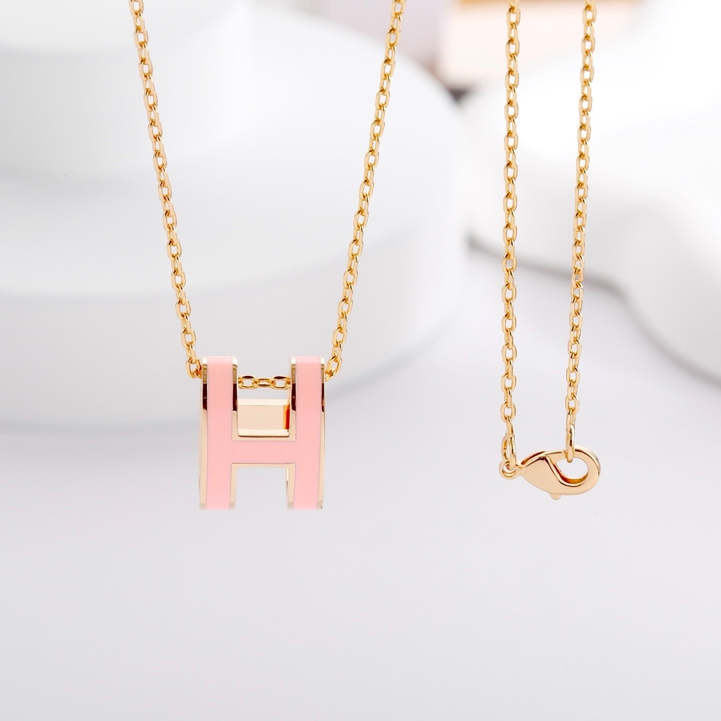H**me5 Mini Pop H Pendant Light Pink And Gold H147992Fof2