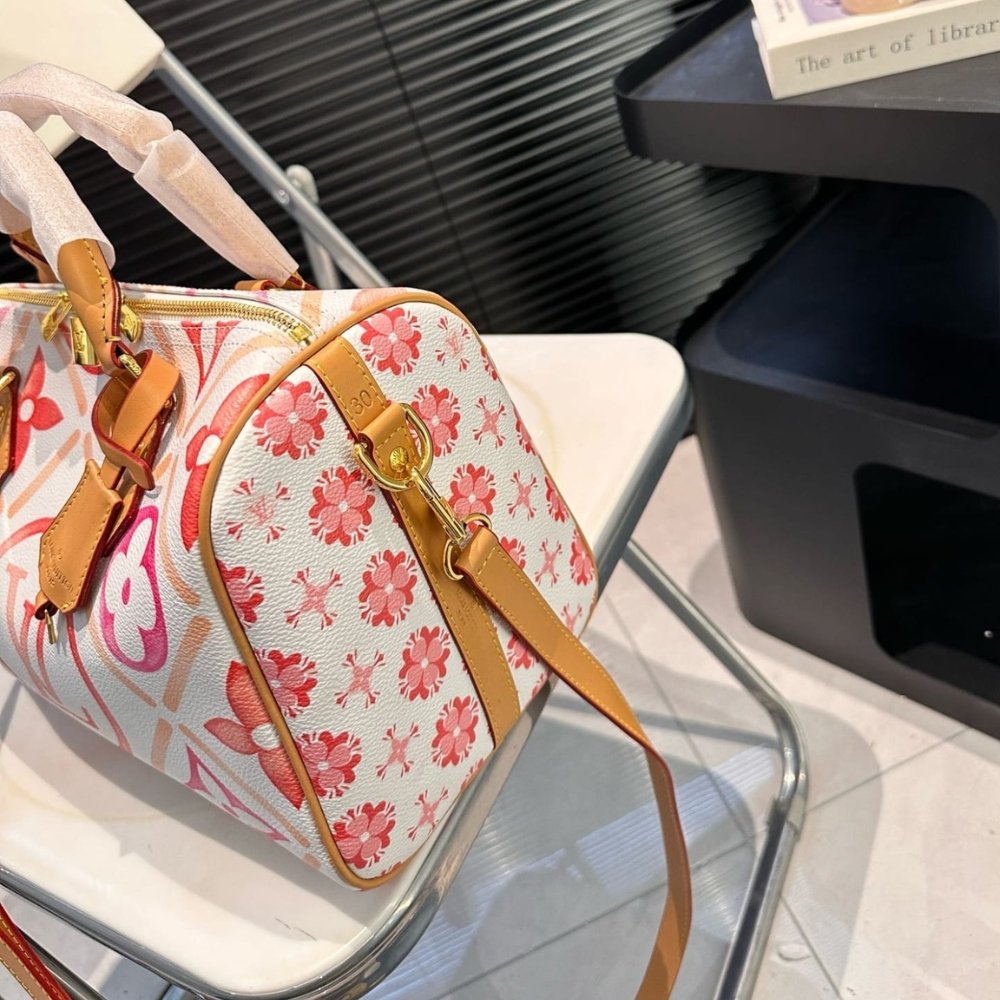 L0vis Vvtt0n Speedy Bandoulière 25 Other Monogram Canvas Coral 25Cm M11209