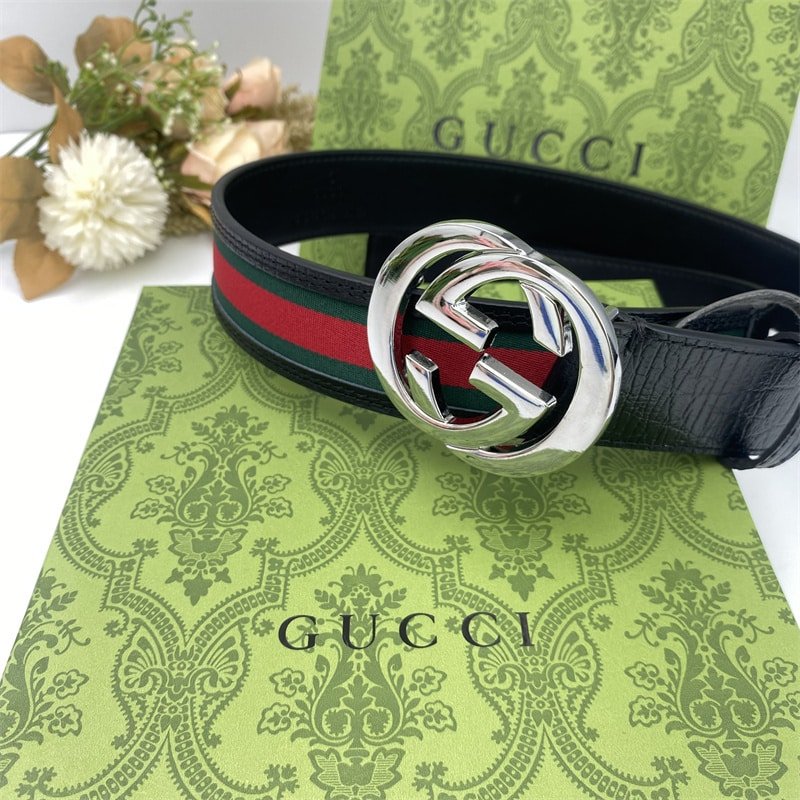 Gvc*1 Interlocking Men Belt Black 411924 H917N 1060
