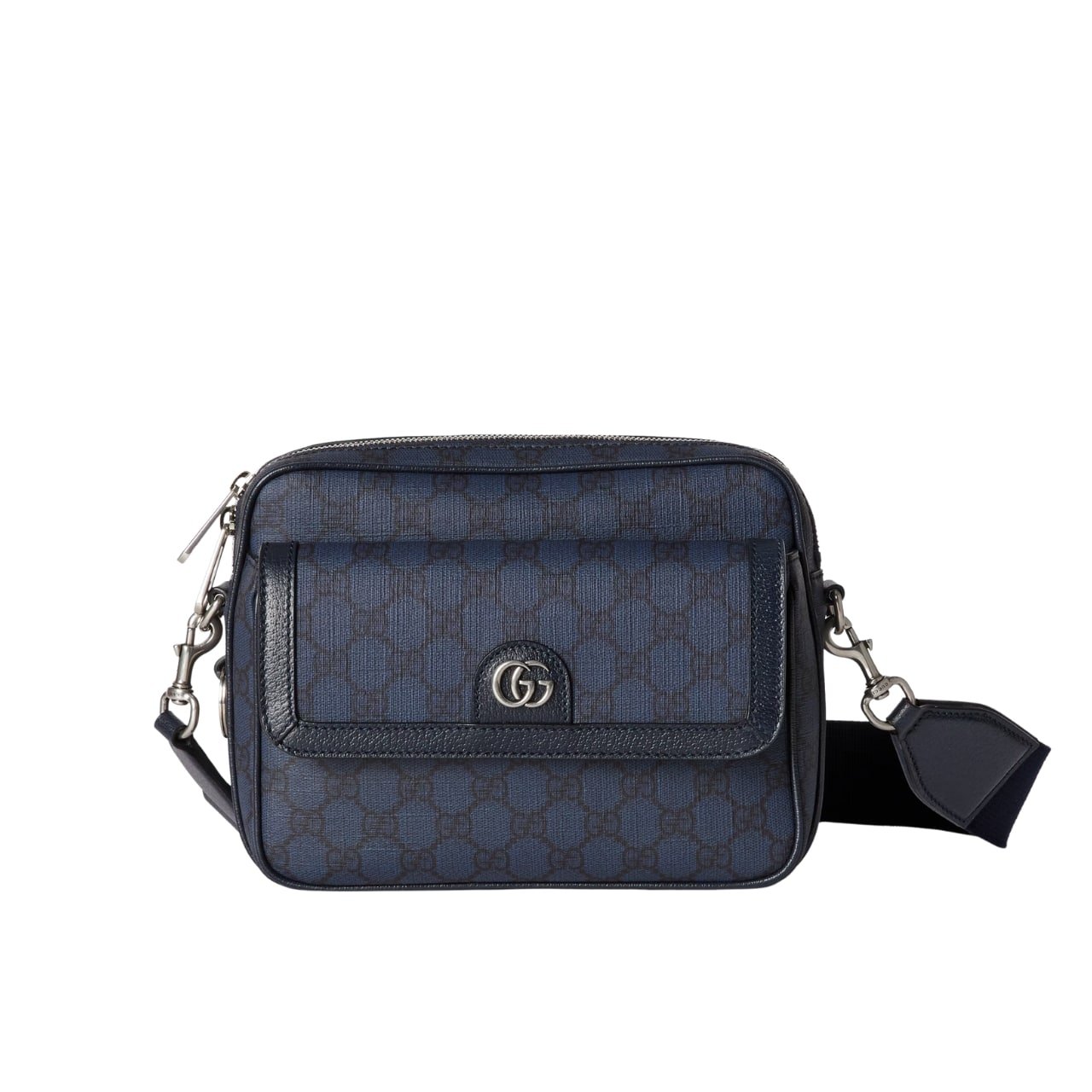 Gvc*1 Ophidia Small Crossbodybag Dark Blue 20Cm 802170 Facjy 8441