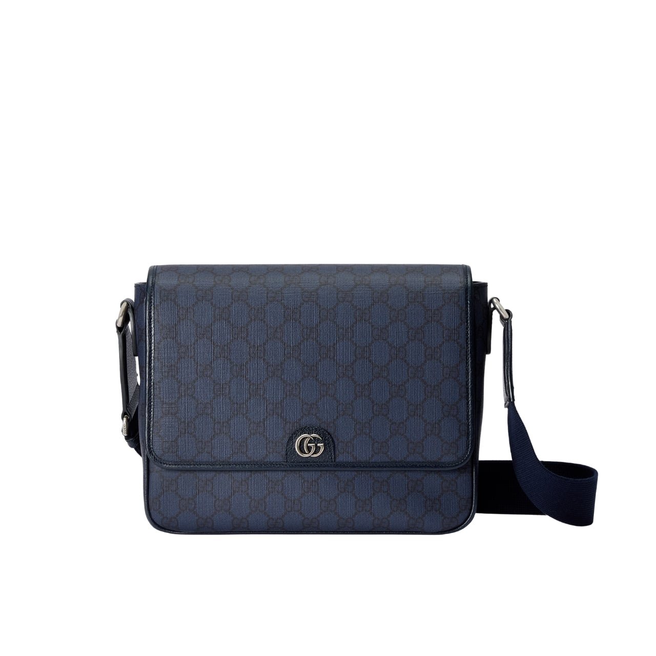 Gvc*1 Ophidia Medium Messenger Bag Dark Blue 28Cm 761741 Facjy 8441
