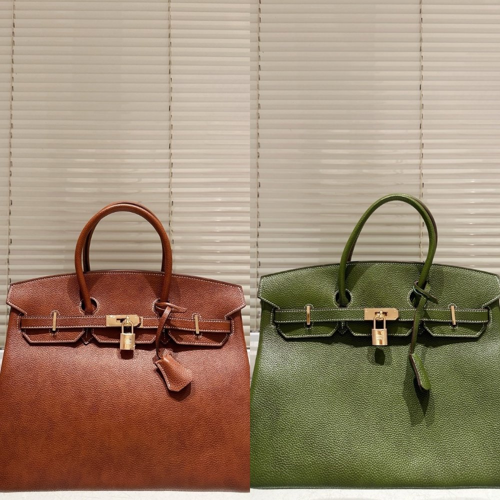 H**me5 Birkin 35 Barenia Faubourg Fauve Gold Hardware Brown 35Cm