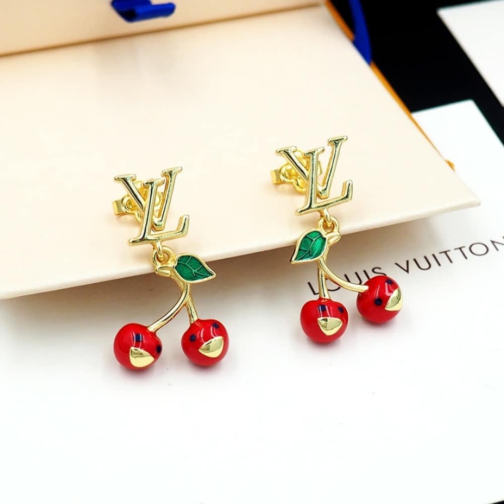 L0vis Vvtt0n X Murakami Cerise Earrings M02808