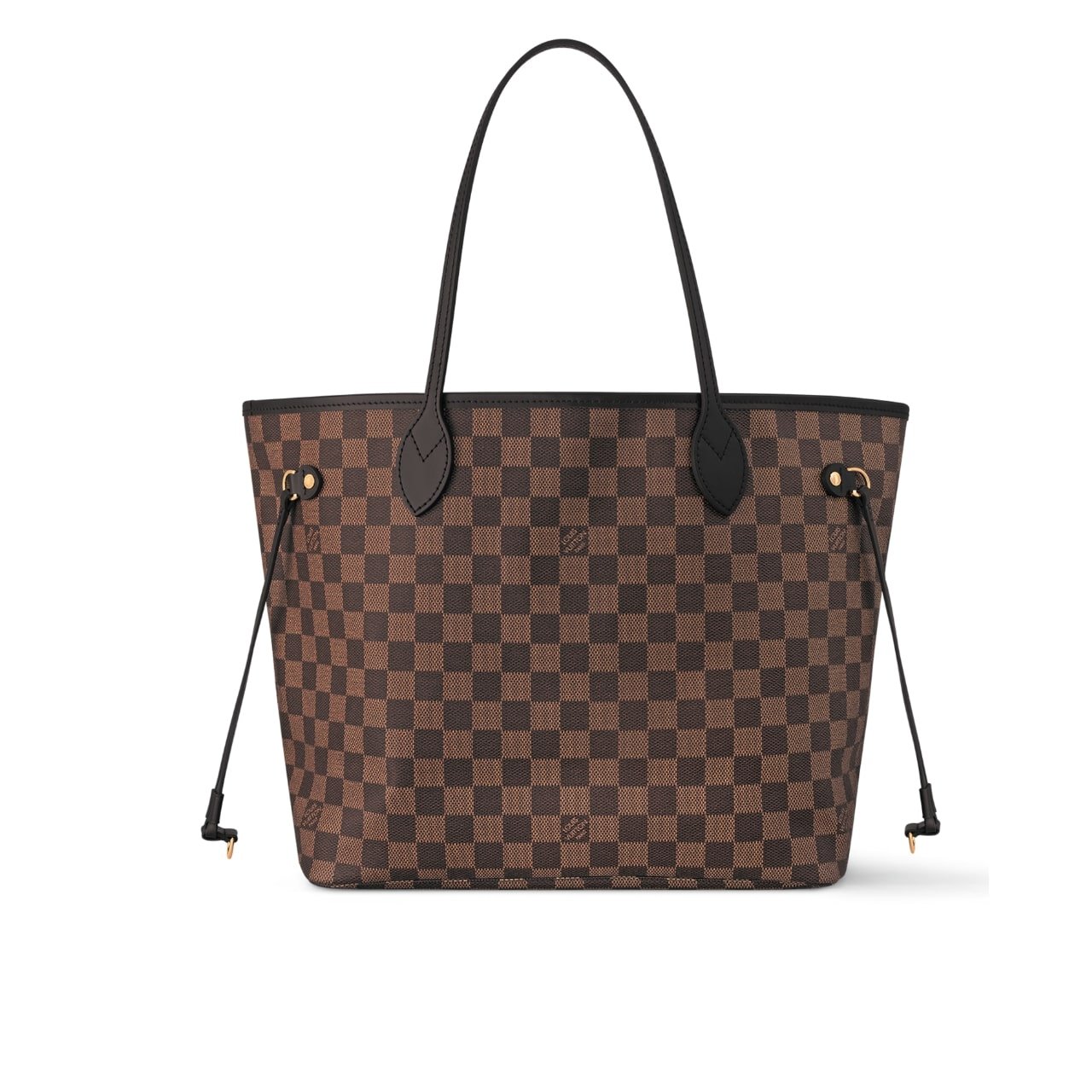 L0vis Vvtt0n Damier Ebene Neverfull Mm Brown And Light Pink 32Cm N41603