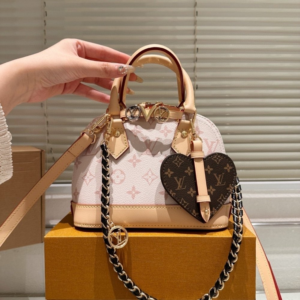 L0vis Vvtt0n Alma Mini LV And I Monogram Dune 25Cm K00015