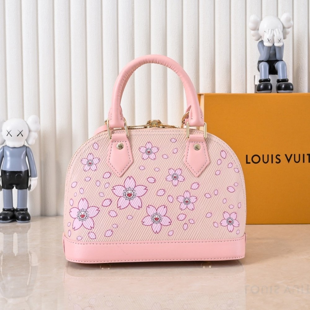 L0vis Vvtt0n X Takashi Murakami Alma BB Pink 25Cm M13104