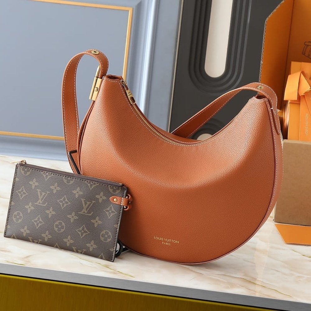 L0vis Vvtt0n Low Key Cookie MM Cognac 32Cm M14642