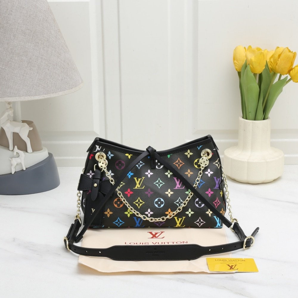 L0vis Vvtt0n Carryall BB Bag Monogram Multicolore Noir 26Cm