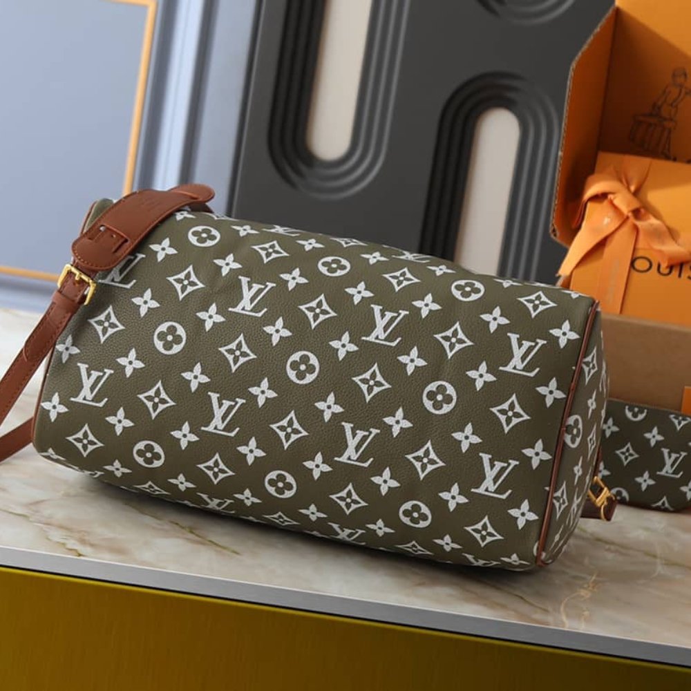 L0vis Vvtt0n Speedy P9 Bandoulière 40 Bag Green Sancha 40Cm M15244