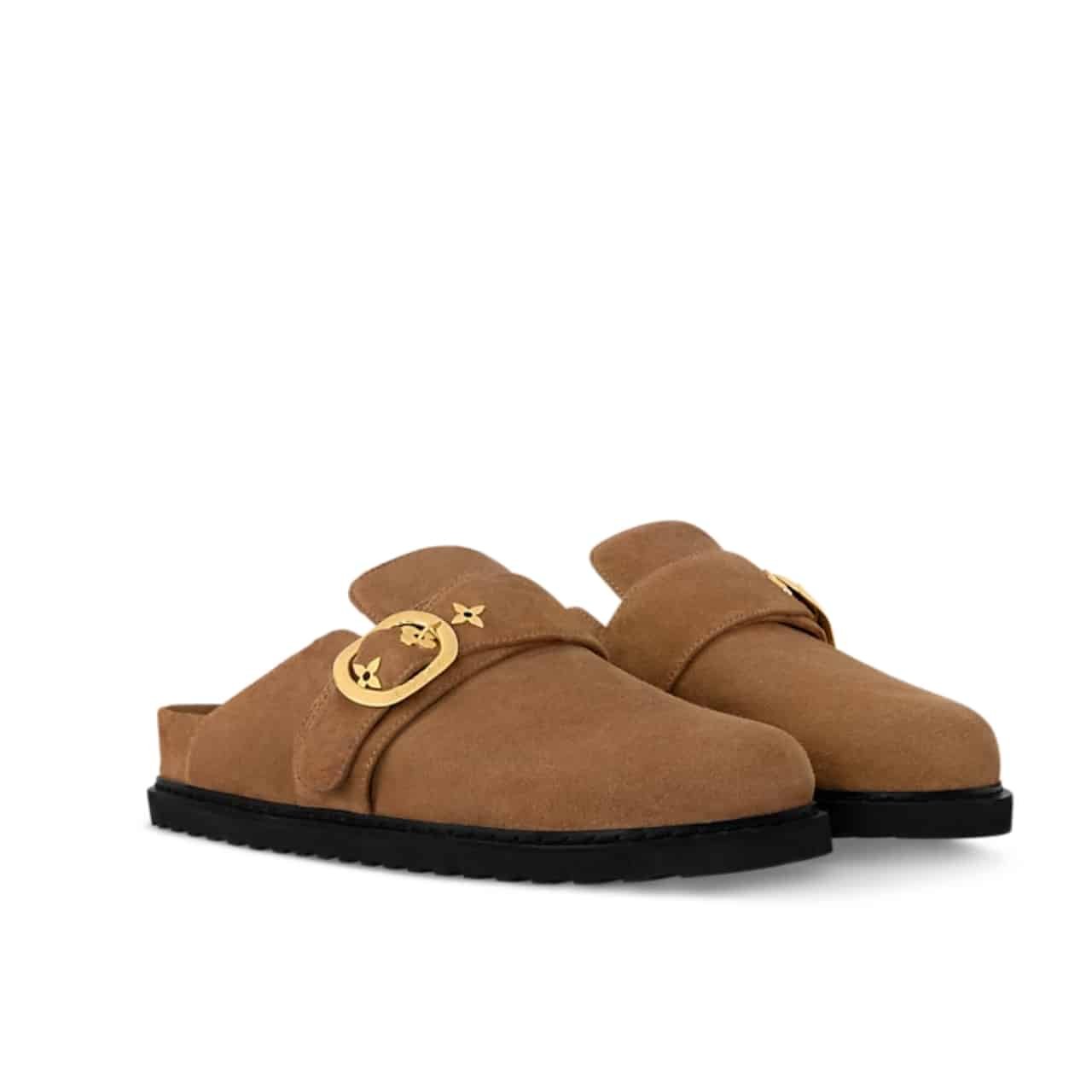 L0vis Vvtt0n Cosy Flat Comfort Clog Tobacco Brown 1Agvpd