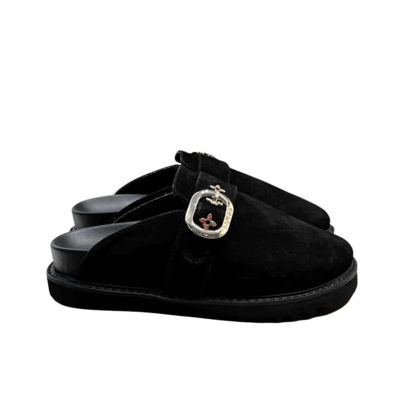 L0vis Vvtt0n Cosy Flat Comfort Clog Black