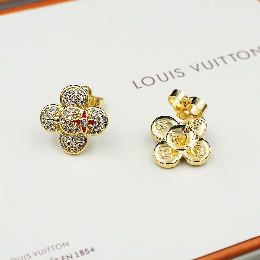 L0vis Vvtt0n Vivienne Earrings In Gold
