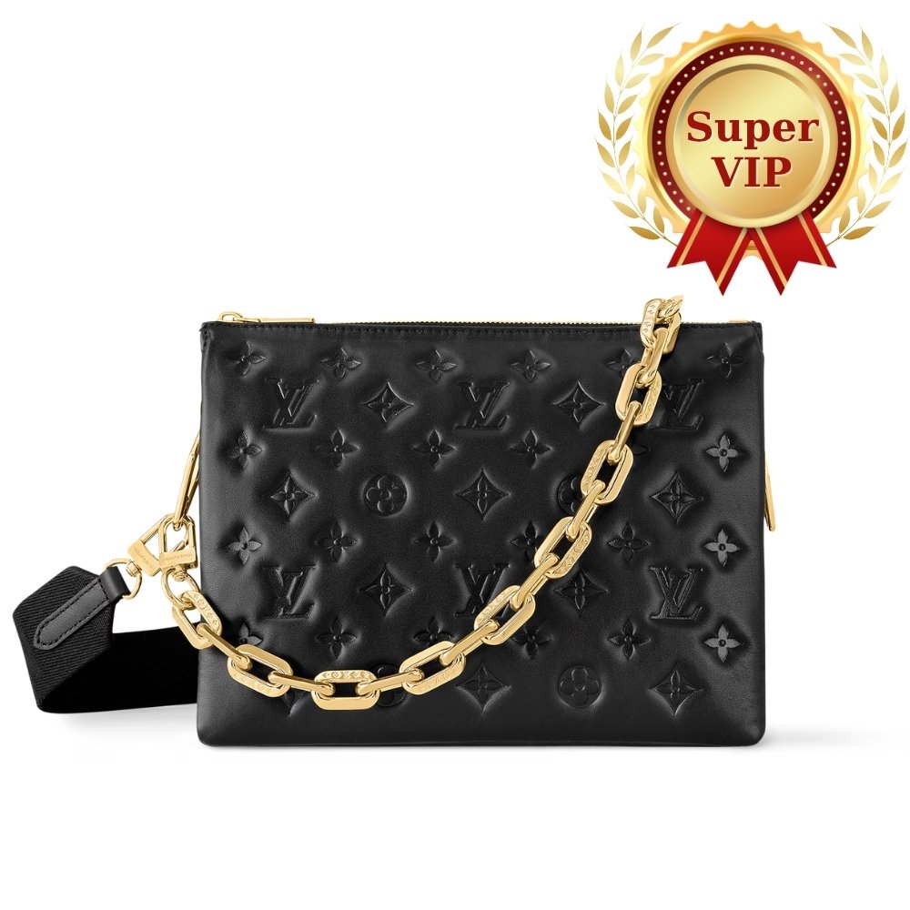 [S*per Vip 1:1] L0vis Vvtt0n Coussin PM Bag Black 26Cm M21260