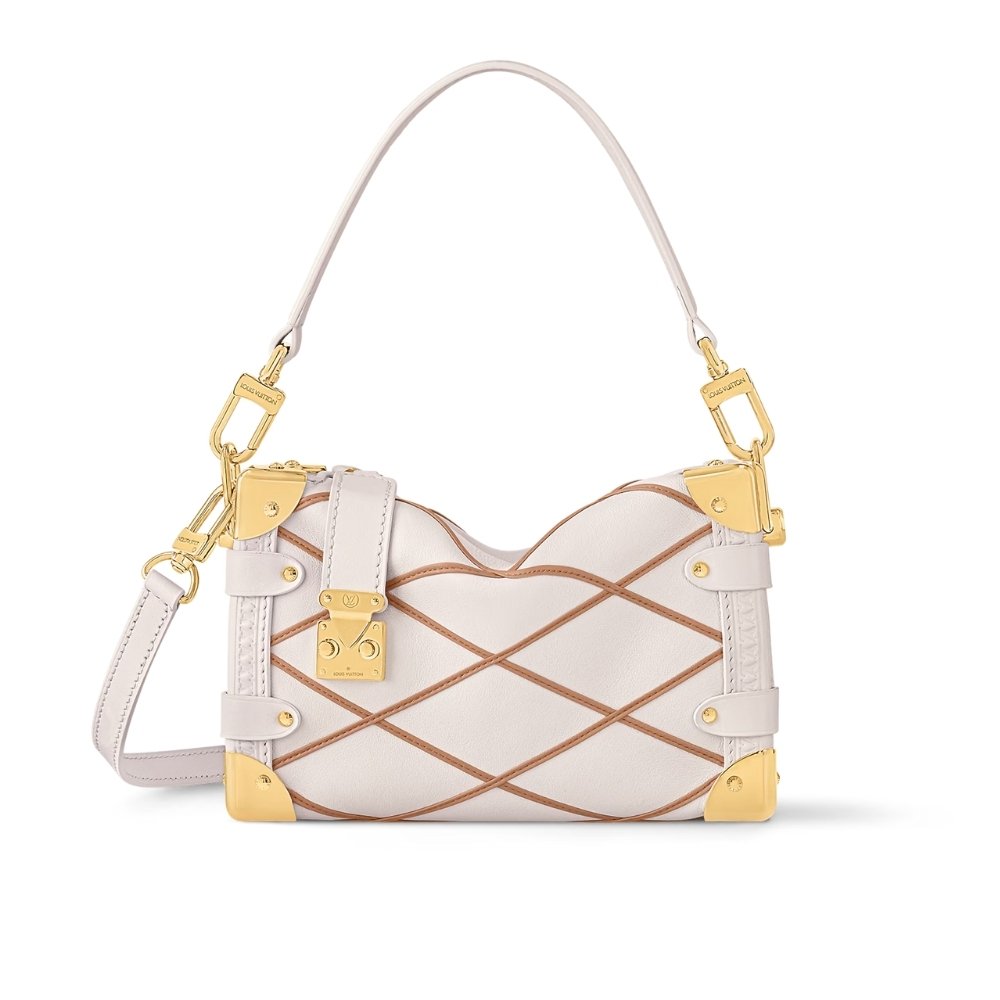 L0vis Vvtt0n Side Trunk PM Crème Beige 19Cm M25216