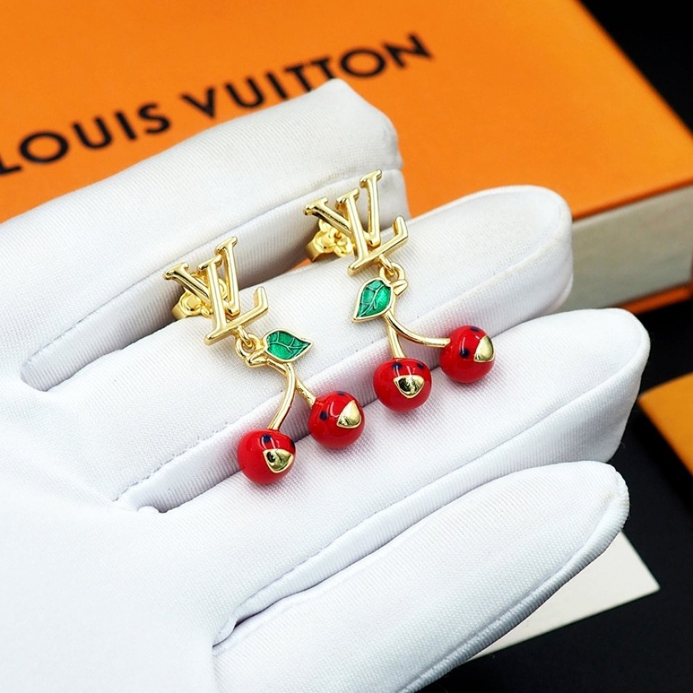 L0vis Vvtt0n X Murakami Cerise Earrings M02808
