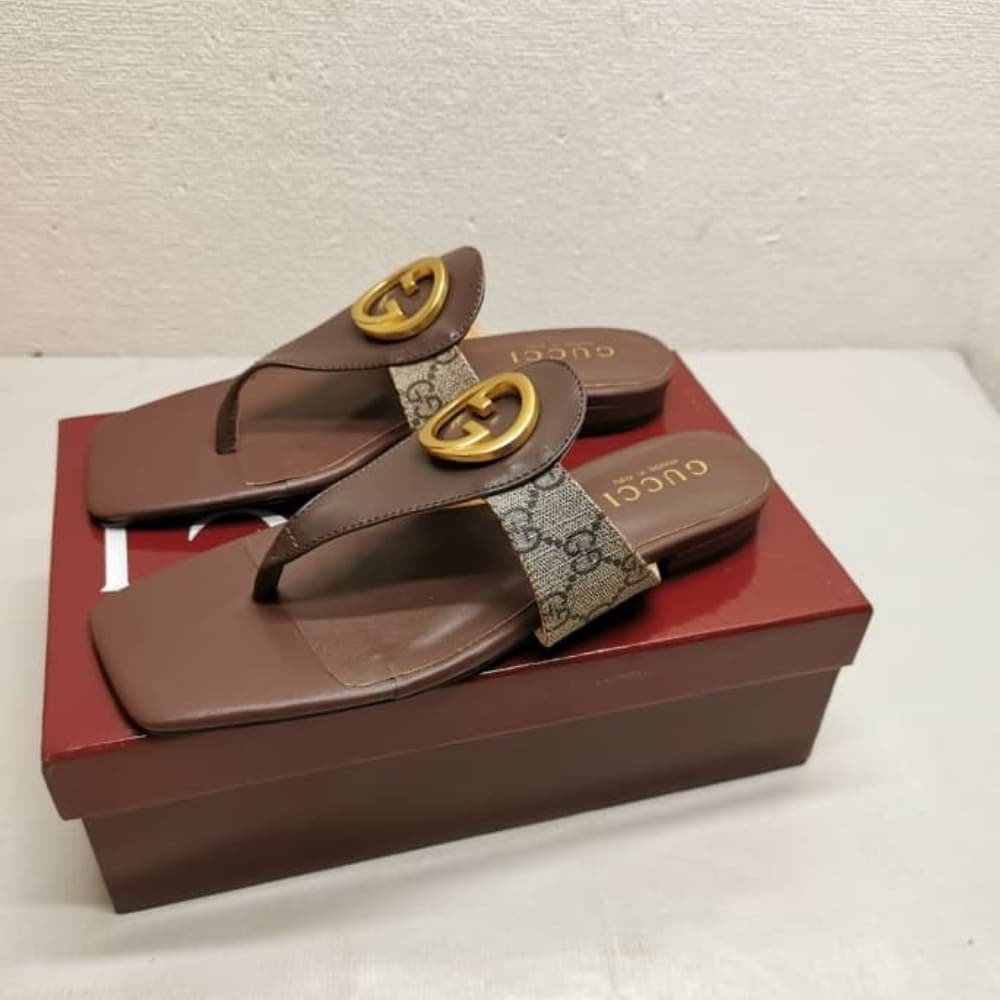 Gvc*1 Women’S Blondie Thong Sandals Brown 752659 9I650 9769