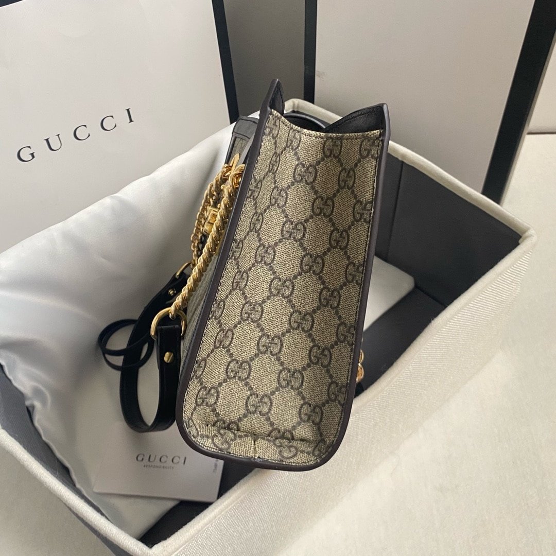 Gvc*1 Padlock Small Gg Shoulder Bag 26Cm 498156 Khnkg 9769