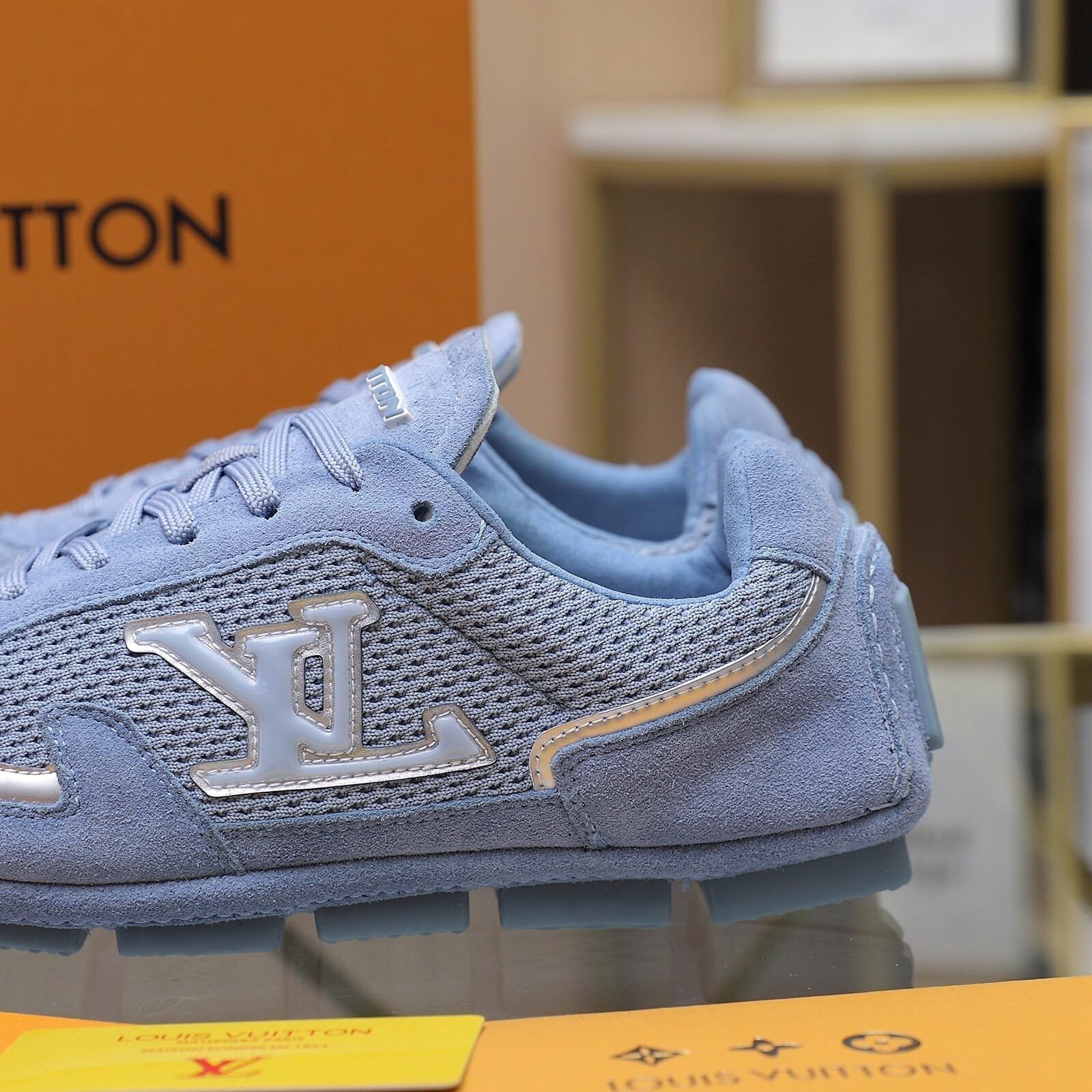 L0vis Vvtt0n Lv Rally Sneaker Blue 1Ahu24