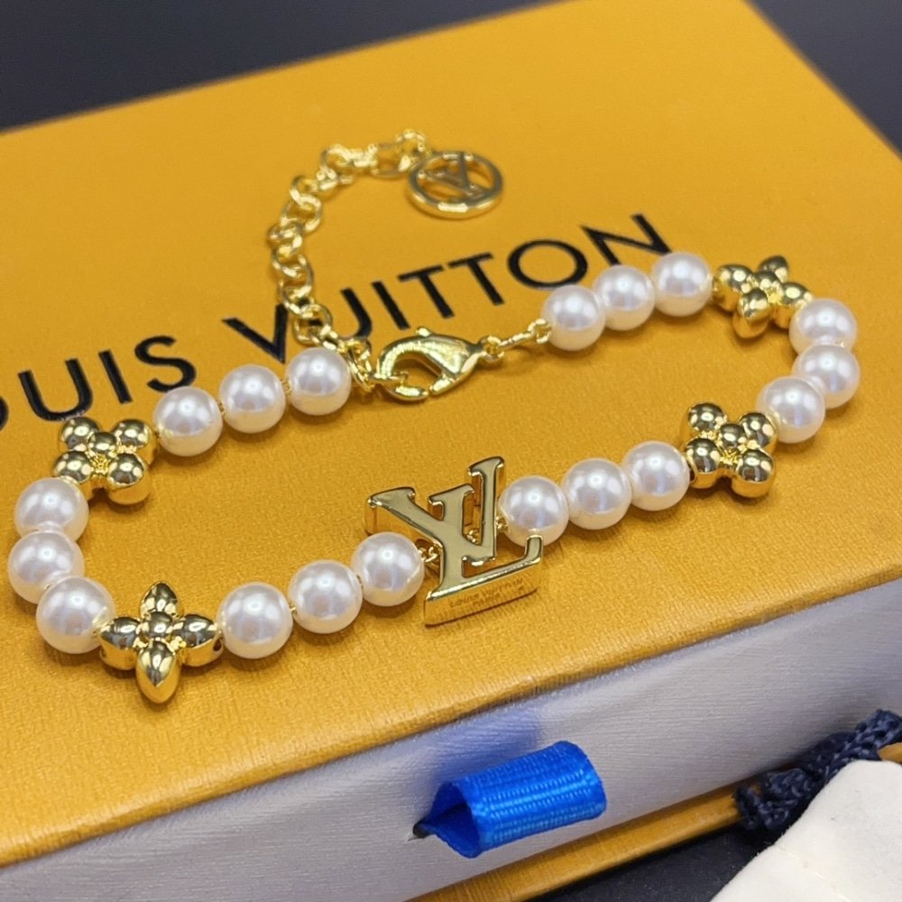L0vis Vvtt0n My Lv Pearl Bracelet M1129A