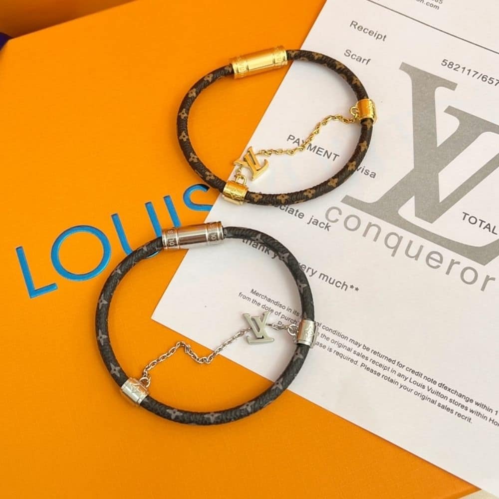 L0vis Vvtt0n Chain It Bracelet Silver M8573E