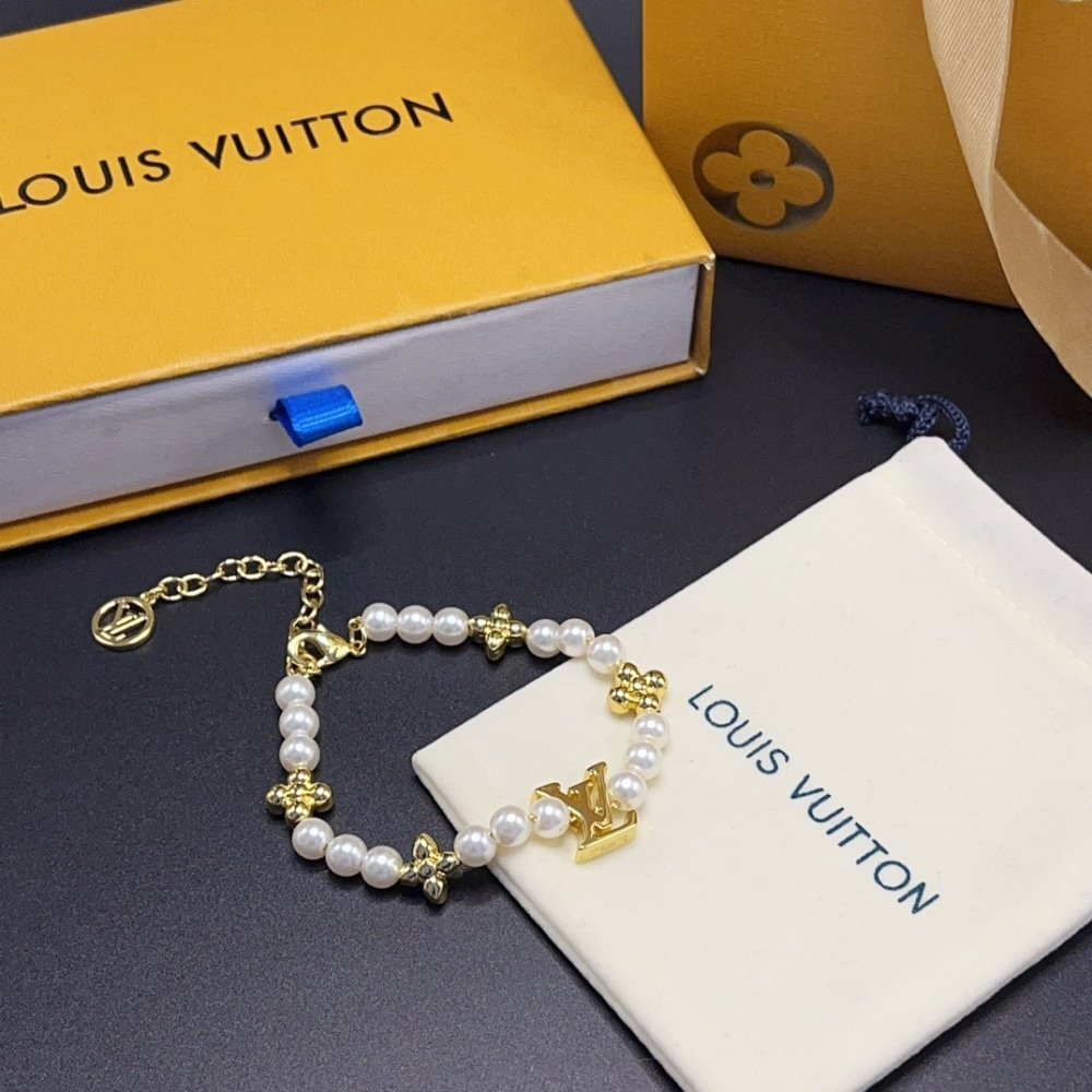 L0vis Vvtt0n My Lv Pearl Bracelet M1129A