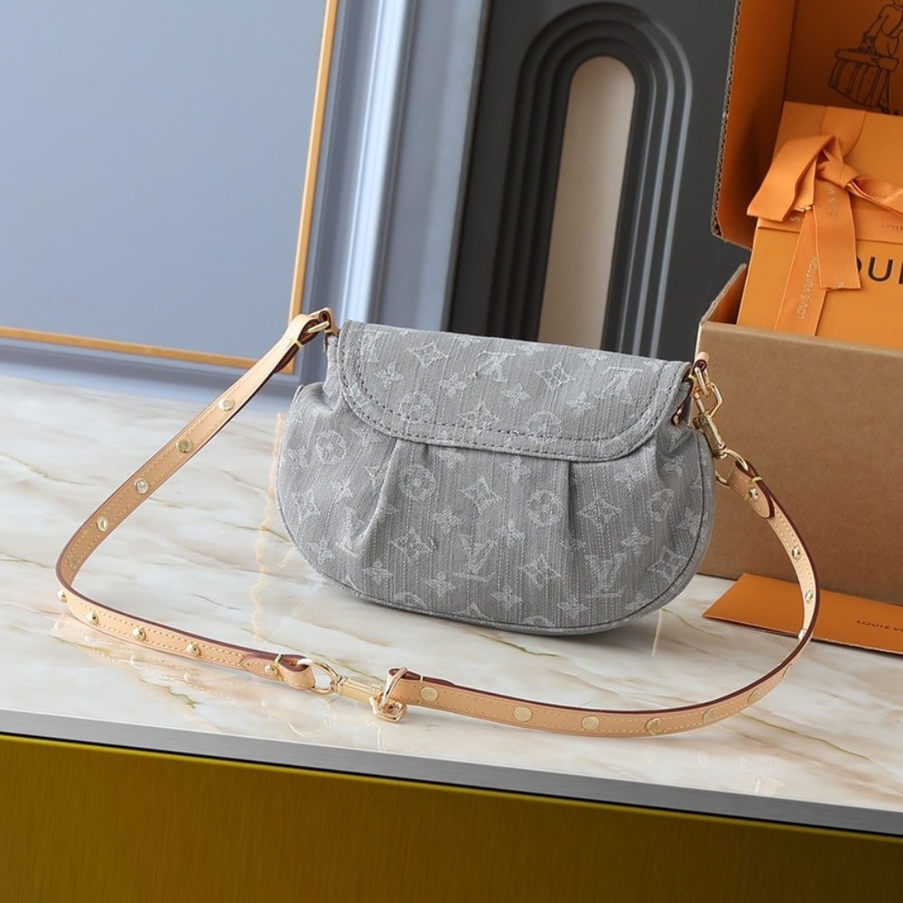 L0vis Vvtt0n Sunset Monogram Denim Grey 27Cm