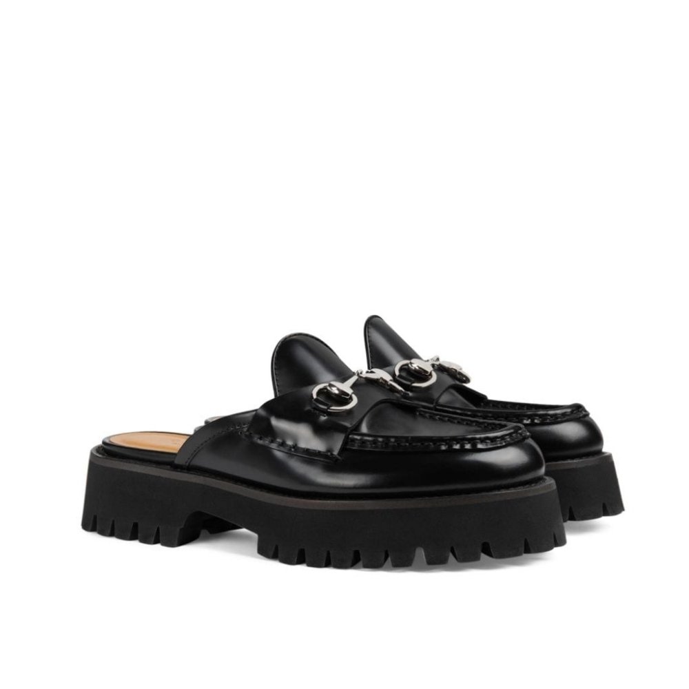 Gvc*1 Women’S Mule With Horsebit Black 764207 Ds800 1000