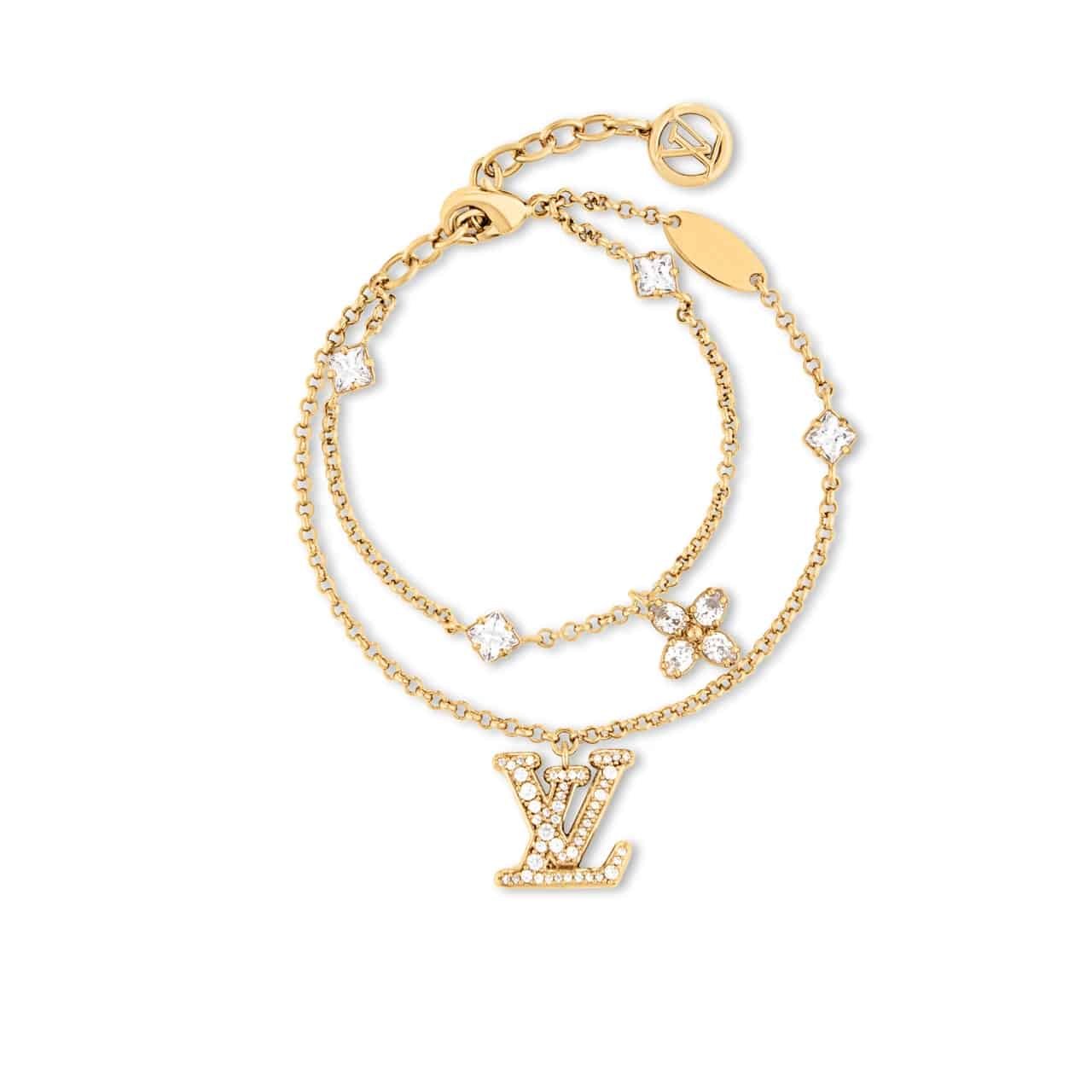 L0vis Vvtt0n Lady Lv Bracelet Gold M1582A