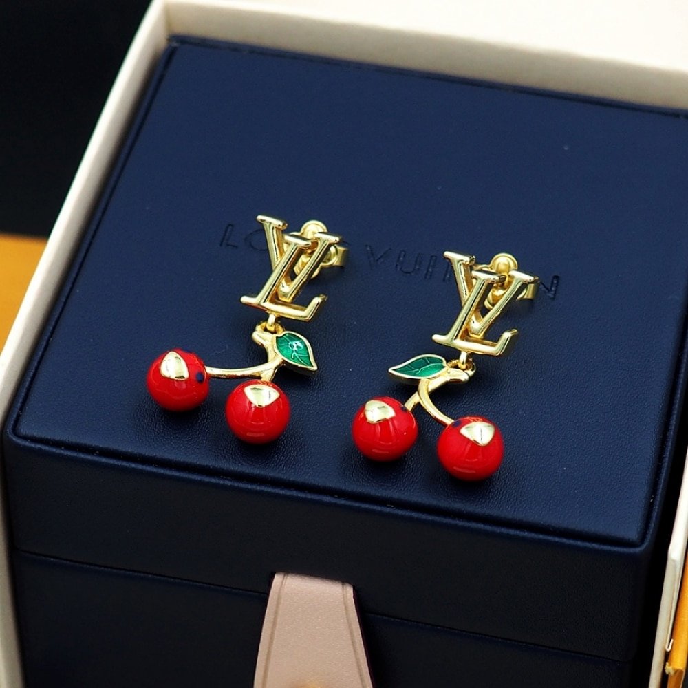 L0vis Vvtt0n X Murakami Cerise Earrings M02808