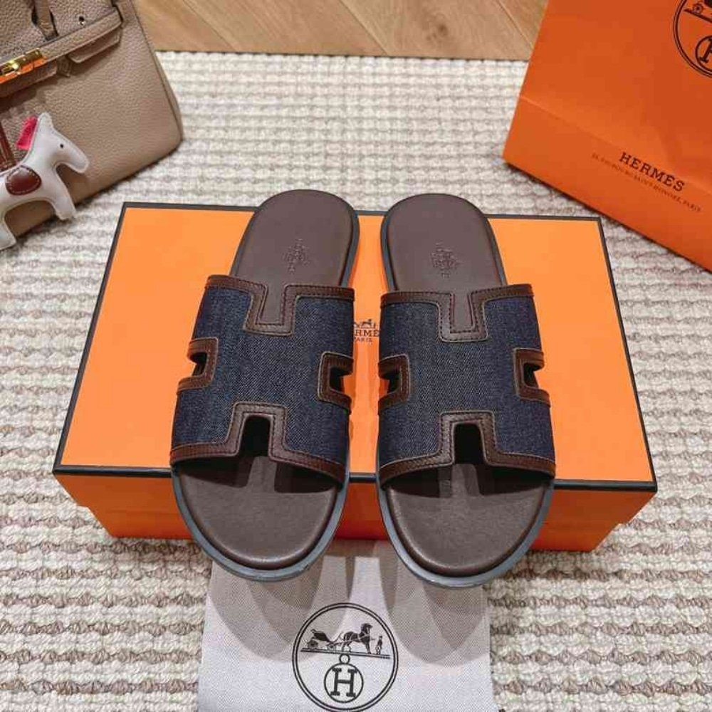 H**me5 Izmir Sandal Blue And Chocolate H232814Zh49400