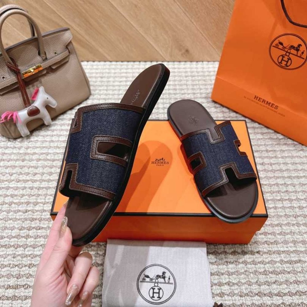 H**me5 Izmir Sandal Blue And Chocolate H232814Zh49400