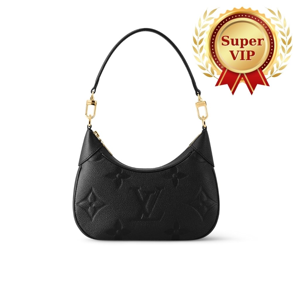 [S*per Vip 1:1] L0vis Vvtt0n Bagatelle Monogram Empreinte Leather Black 22Cm M46002
