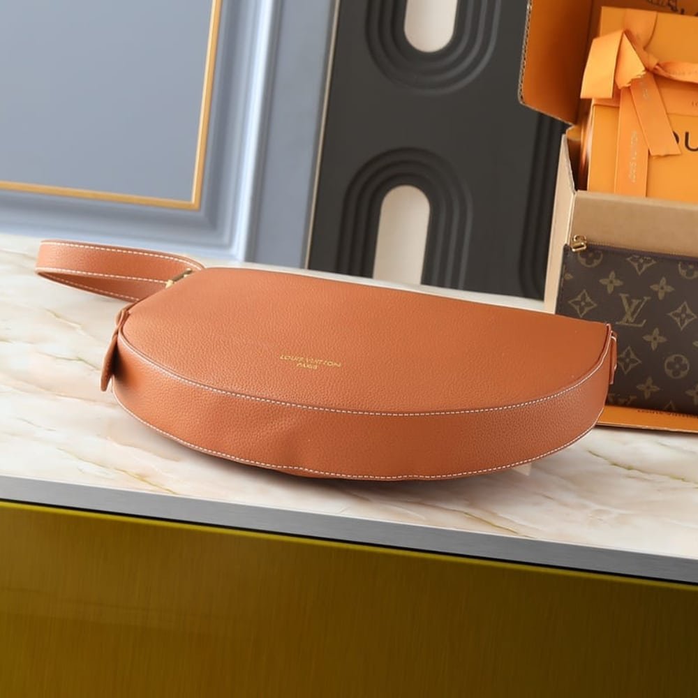 L0vis Vvtt0n Low Key Cookie MM Cognac 32Cm M14642
