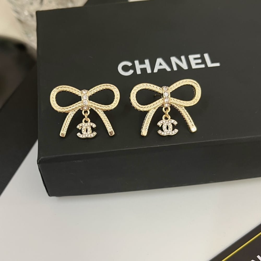 Ch**el Earrings Gold