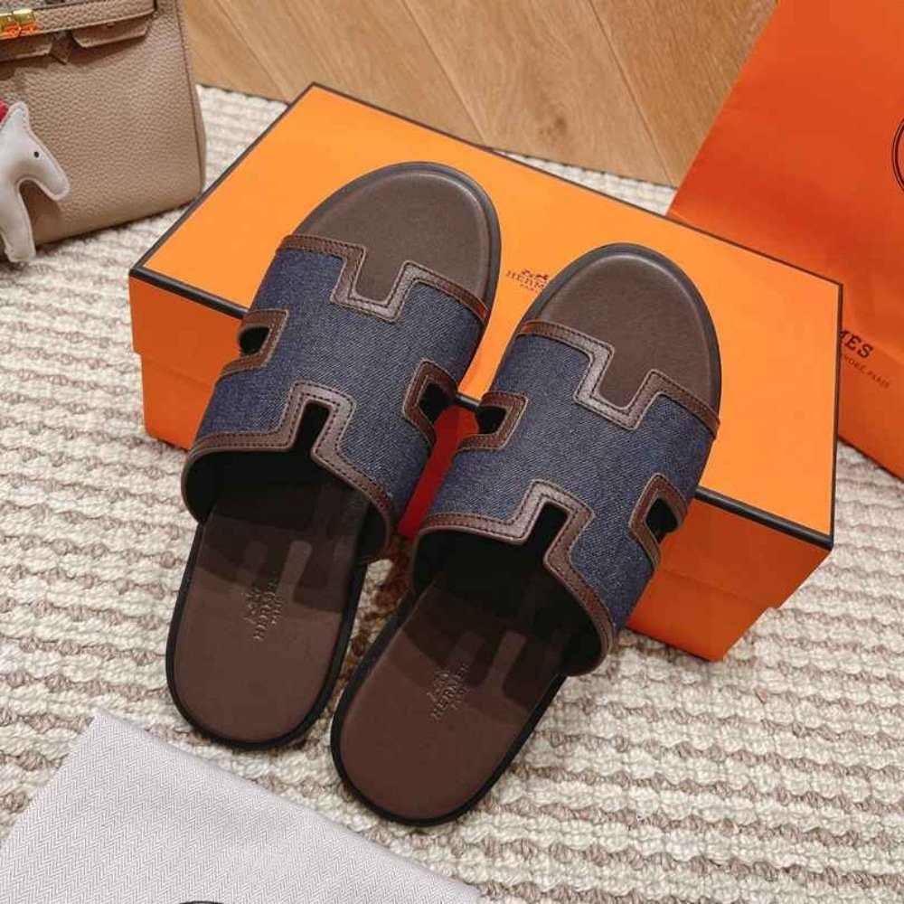 H**me5 Izmir Sandal Blue And Chocolate H232814Zh49400