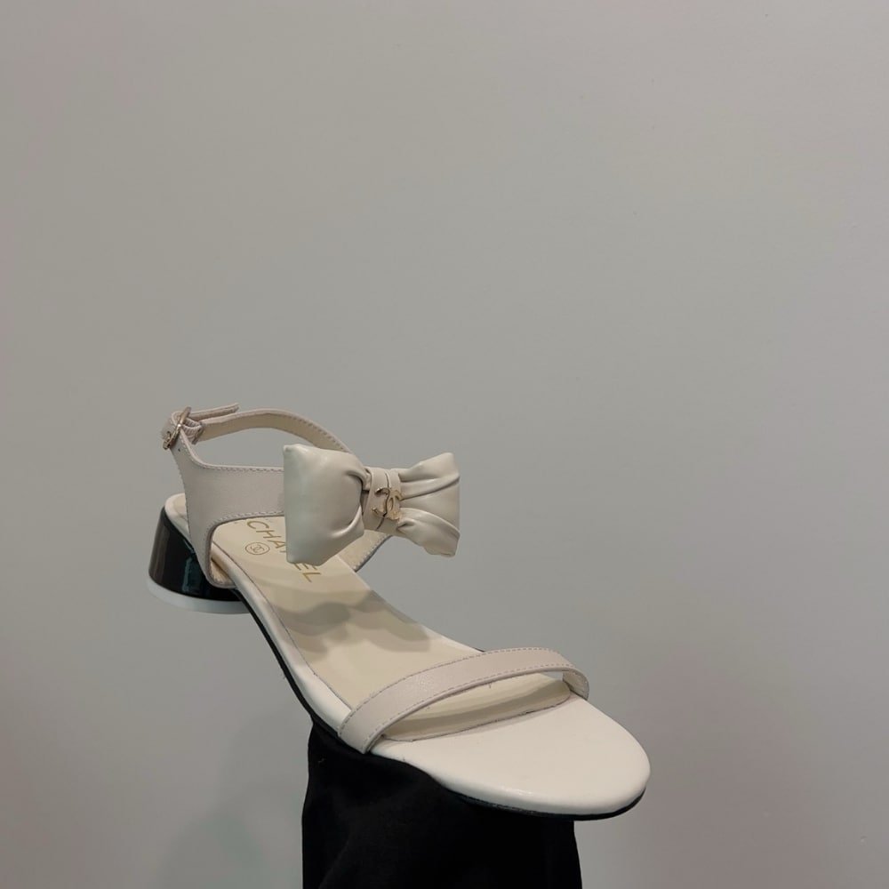 Ch**el Sandals White G46193 B18985 Naccu
