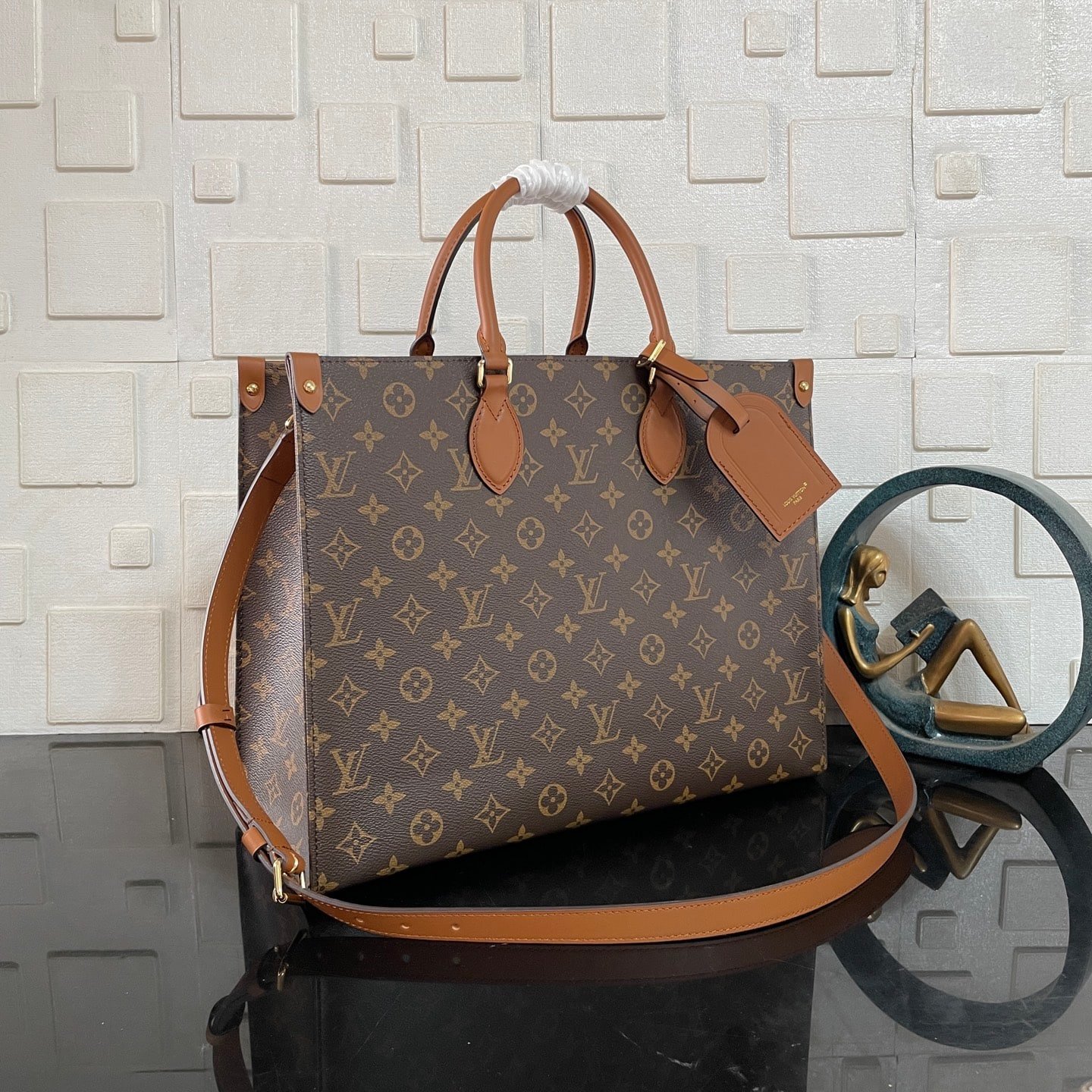 [S*per Vip 1:1] L0vis Vvtt0n Onthego Organizer Brown 37Cm M14235