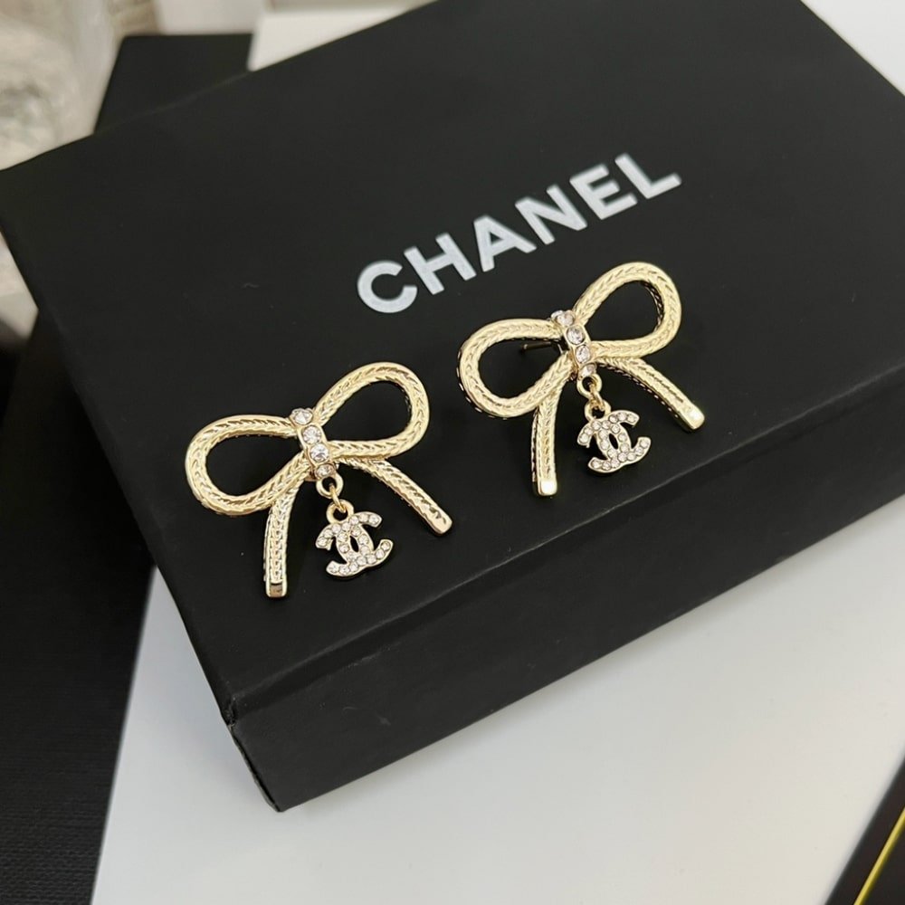Ch**el Earrings Gold