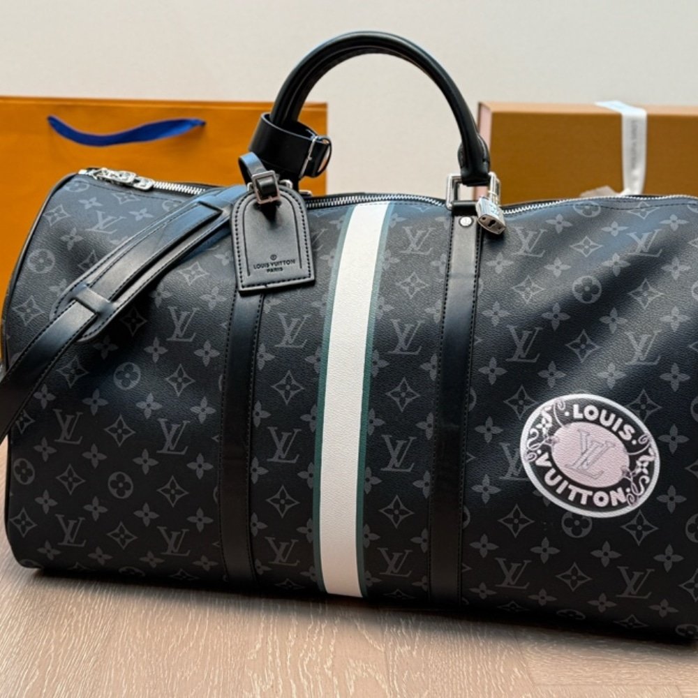 L0vis Vvtt0n Keepall Bandoulière 50 Mon Monogram 50Cm Black P01950