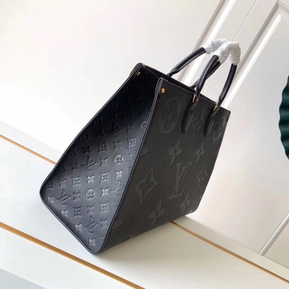 L0vis Vvtt0n Onthego GM Bag Monogram Empreinte Leather Black 41Cm M44925