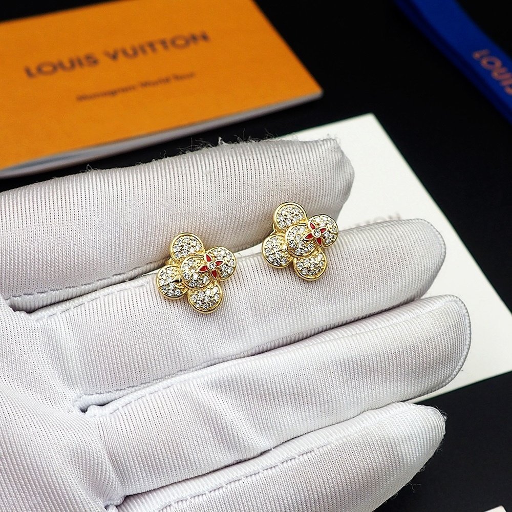 L0vis Vvtt0n Vivienne Earrings In Gold