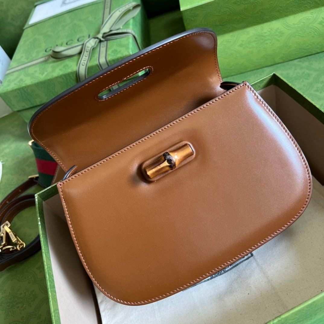 Gvc*1 Bamboo 1947 Small Top Handle Bag 675797 10Odt 2579