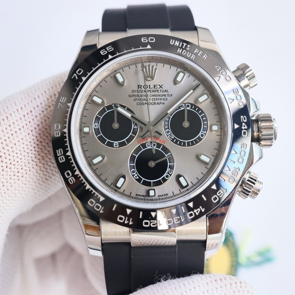 [S*per Vip 1:1] R01ex Cosmograph Daytona Silver Oysterflex 40Mm 116519Ln 0027