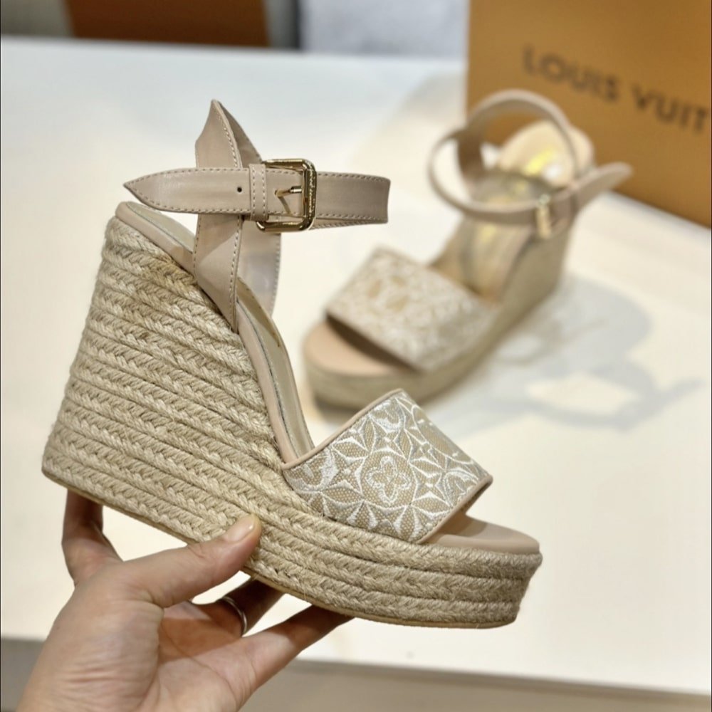 L0vis Vvtt0n Helios Wedge Espadrille Beige 1Ahll6