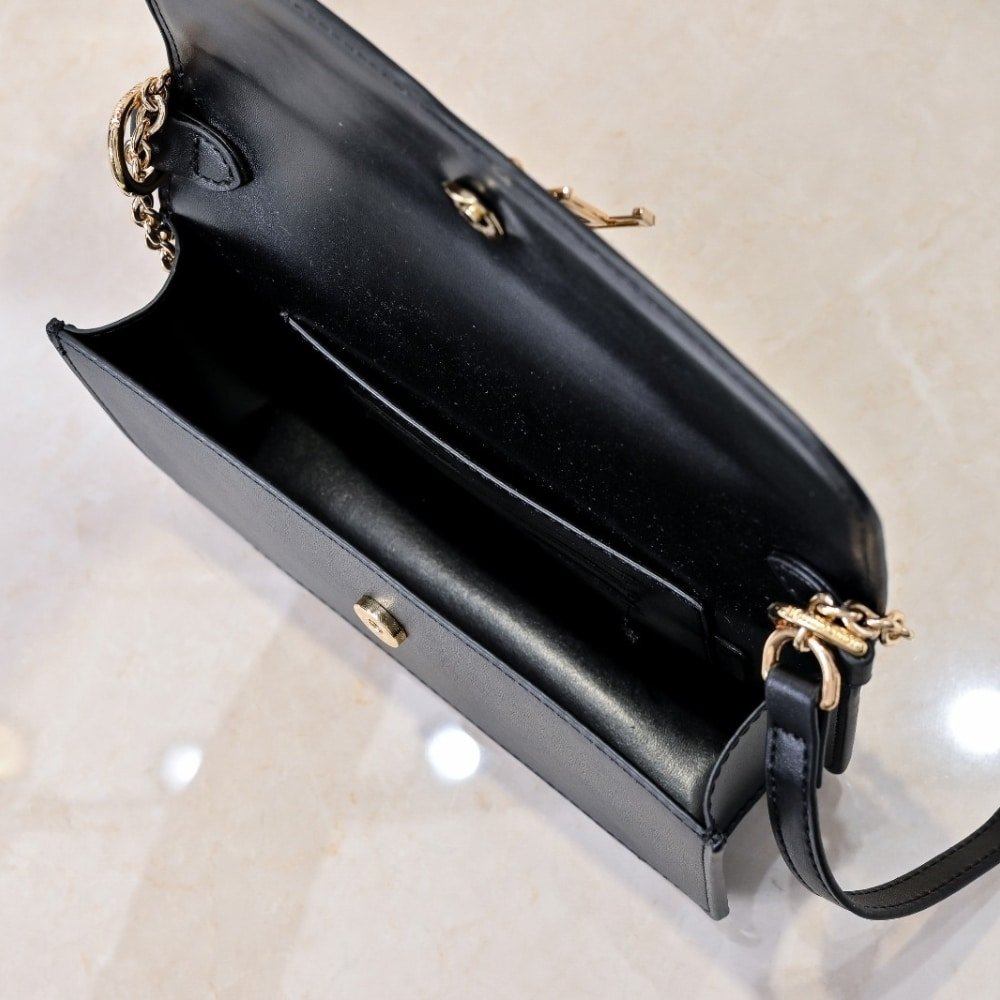 L0vis Vvtt0n Wallet On Chain Lv Bloom Black 20Cm M14564