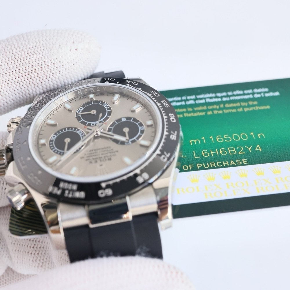 [S*per Vip 1:1] R01ex Cosmograph Daytona Silver Oysterflex 40Mm 116519Ln 0027
