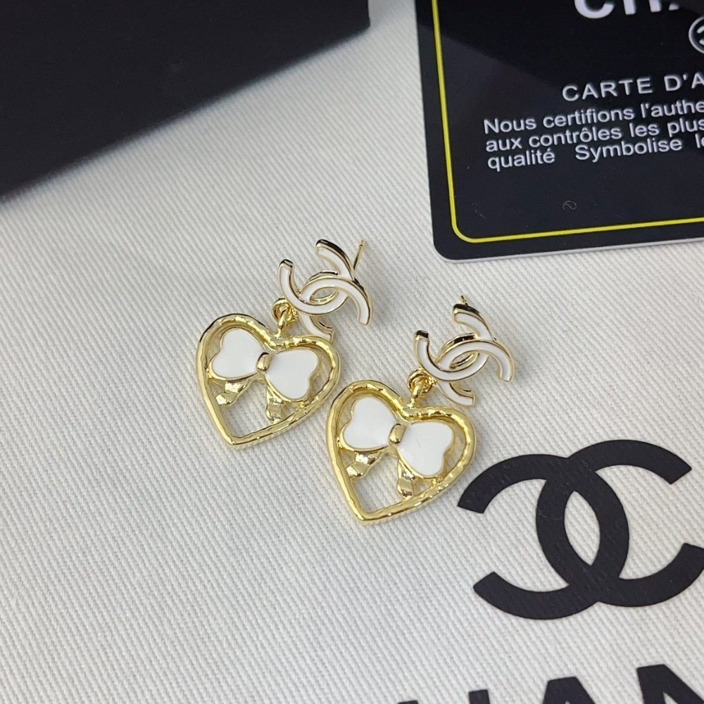 Ch**el Earrings With Cc Logo Abf305 B19851 Nafgv