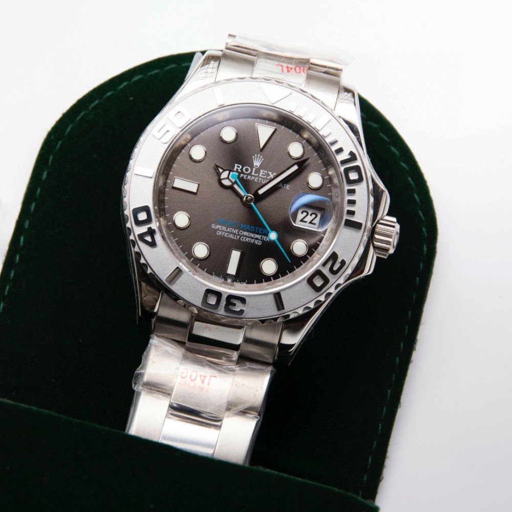 [S*per Vip 1:1] R01ex Yacht Master 40 Silver Black 40Mm 126622 0001