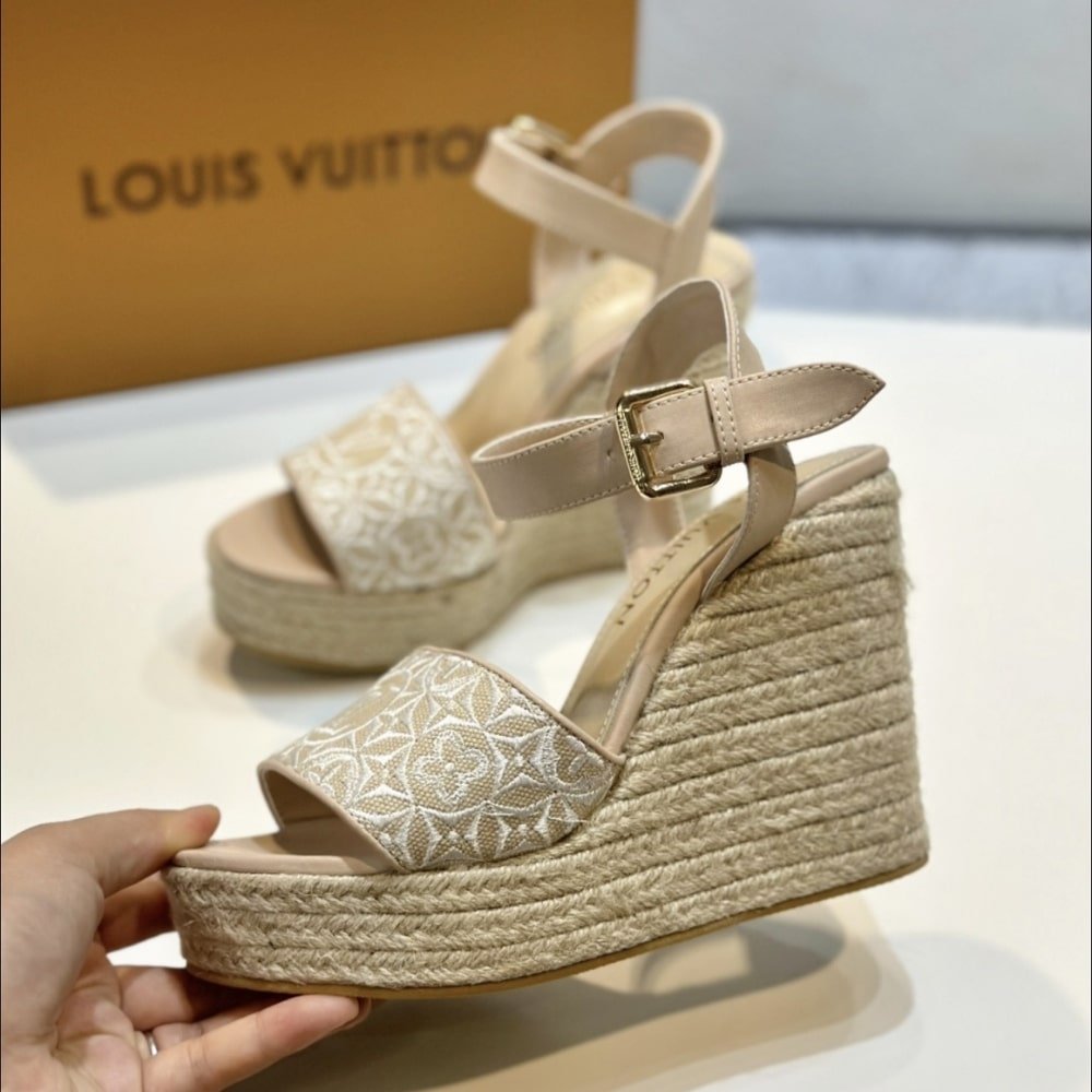 L0vis Vvtt0n Helios Wedge Espadrille Beige 1Ahll6