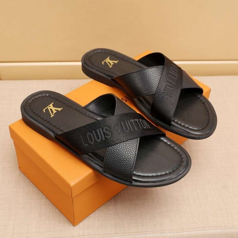 L0vis Vvtt0n Oasis Mule Black